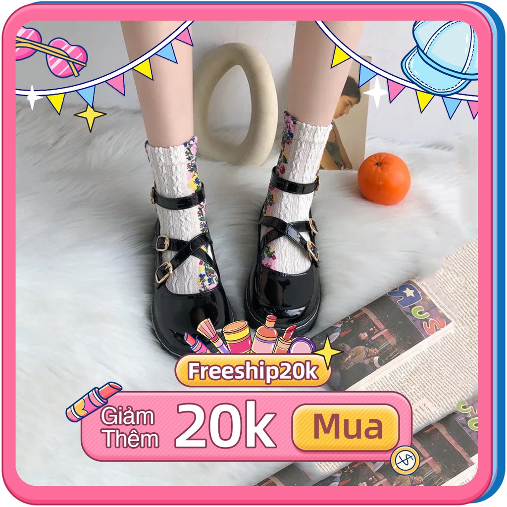 Giày Lolita Nữ Sinh Japan 2020 (Có ảnh thật)