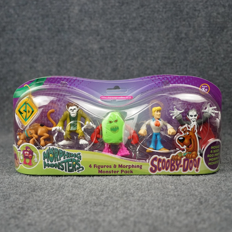 5Pcs Scooby-Doo Action Figure Toy Scooby Dolls Collectible Model Ornaments Decoration Gift