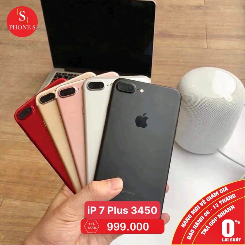 Điện thoại iphone 7 plus lock 32-128gb zin nguyên bản fix như quốc tế