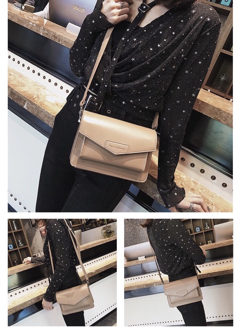 Túi xách bì thư mẫu hot hit da pu siêu xinh