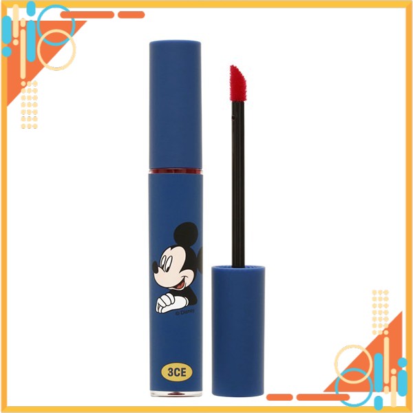 [HÀNG HOT] Son 3CE Coolest Màu Đỏ Lạnh – 3CE Disney Micky(chính hãng Hàn Quốc)