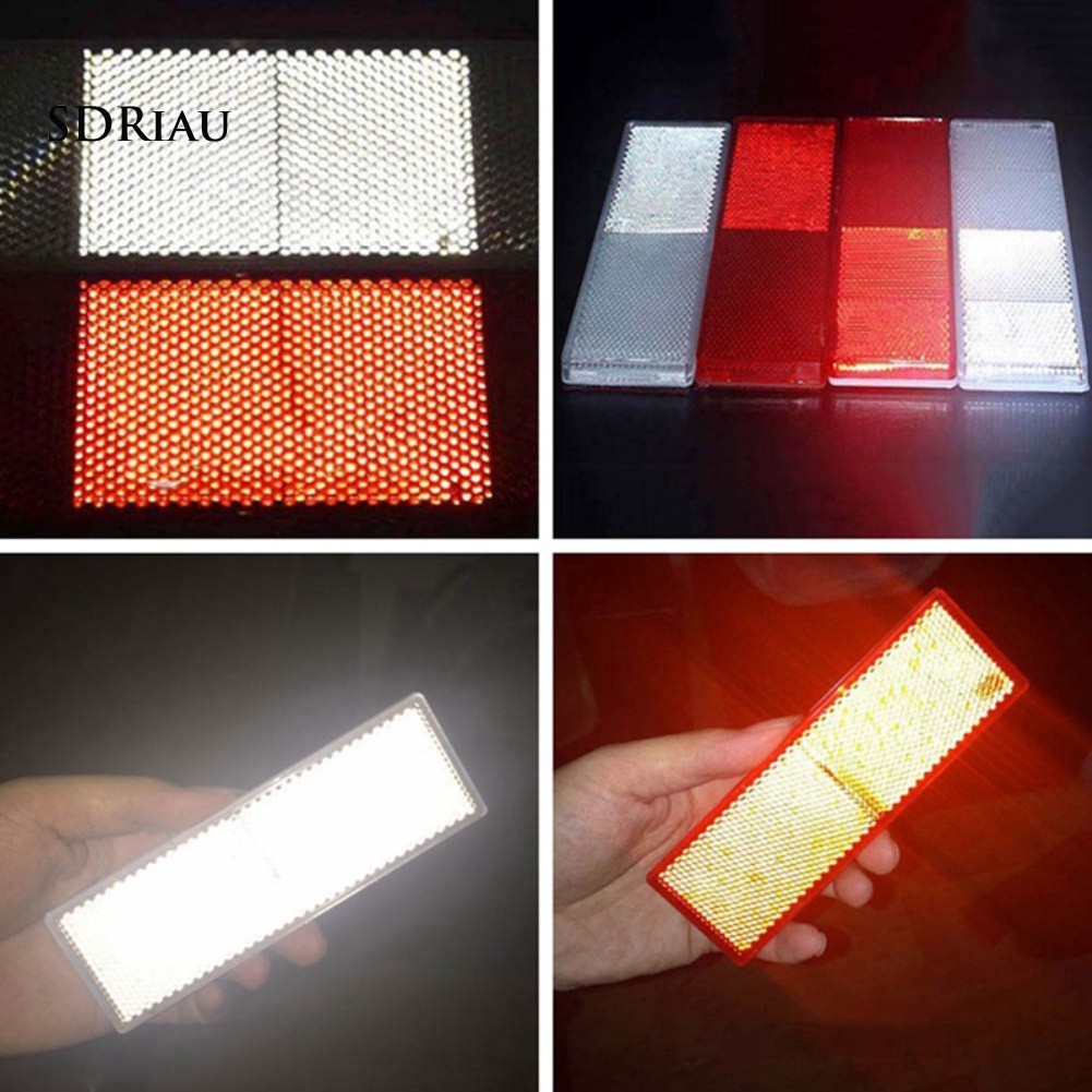 Set 2 miếng nhựa phản quang gắn xe tải tiện dụng