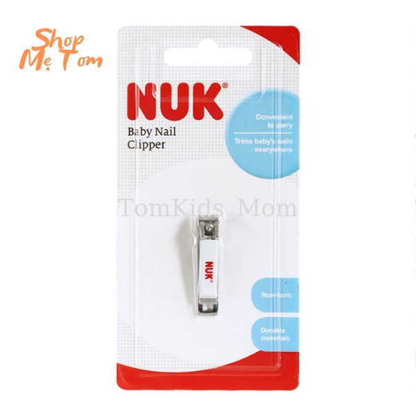 Bấm Móng Tay Sơ Sinh NUK - Thép KHÔNG Gỉ Cao Cấp Thiết Kế Vòng Cung