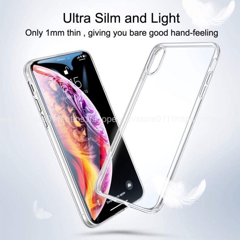 Ốp lưng trong suốt siêu chống va đập cho iphone 6/6plus/6s/6splus/7/7plus/8/8plus/x/xr/xs/11/12/13/pro/max/plus/promax