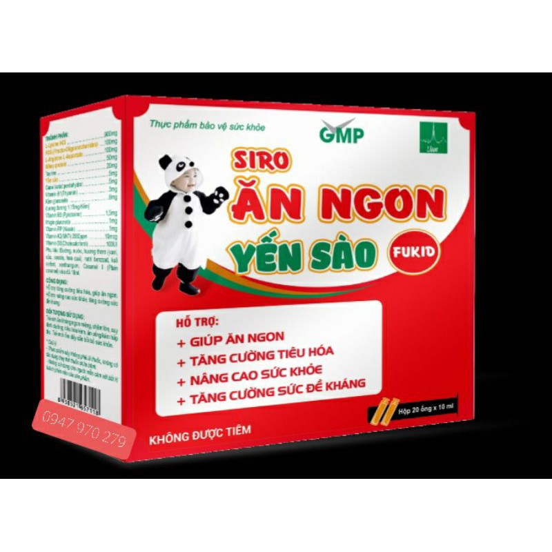 🍔🥐 [Hết biếng ăn]🍧🍩Siro GIÚP BÉ TIÊU HÓA TỐT 🍗🍔ĂN NGON NGỦ KHỎE YẾN SÀO FUKID