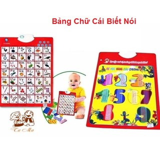 Bảng Chữ Cái Tiếng Việt Điện Tử Biết Nói Mặt Chũ Mặt Số Thông Minh Cho Bé