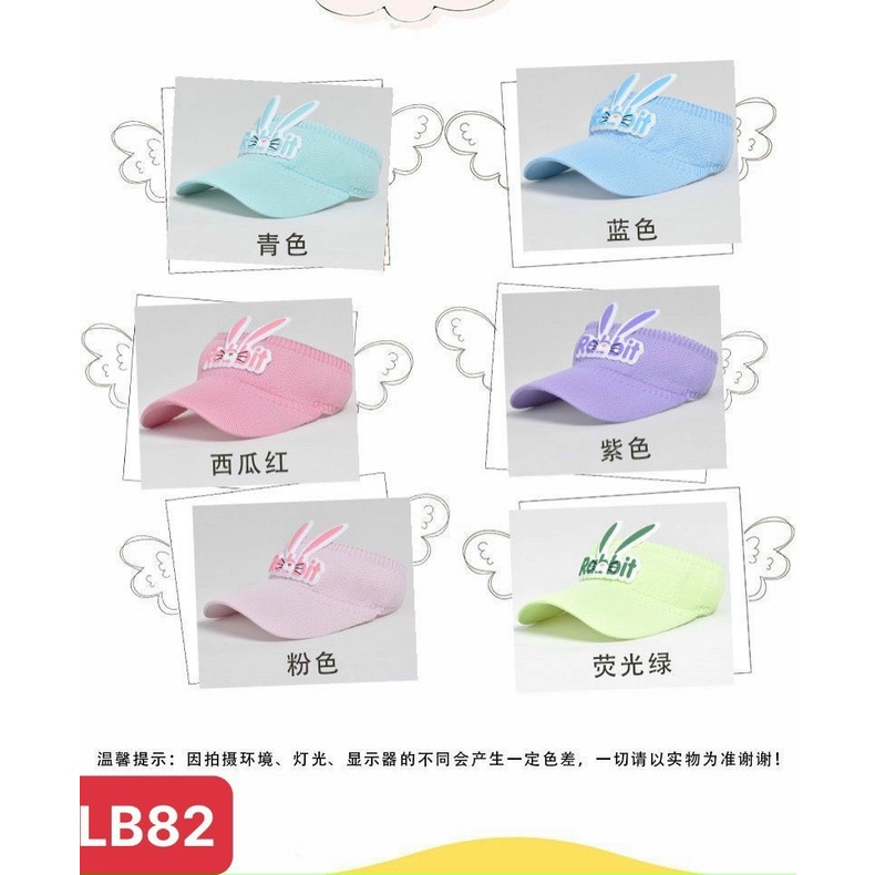Mũ hở đầu cho bé Rabbit hottrend 2021 phong cách CuTe