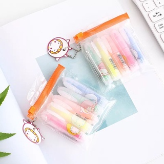 Bút dạ quang smile 5 cây/ vỉ