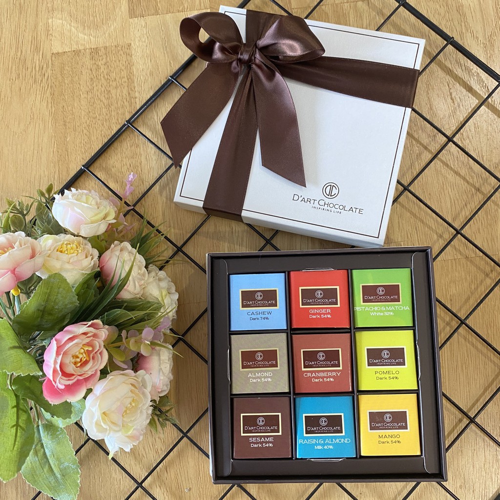 Socola vị trái cây & hạt| Hộp Socola 36 viên Nut & Fruit Chocolate| Thương hiệu D'art Chocolate | BigBuy360 - bigbuy360.vn