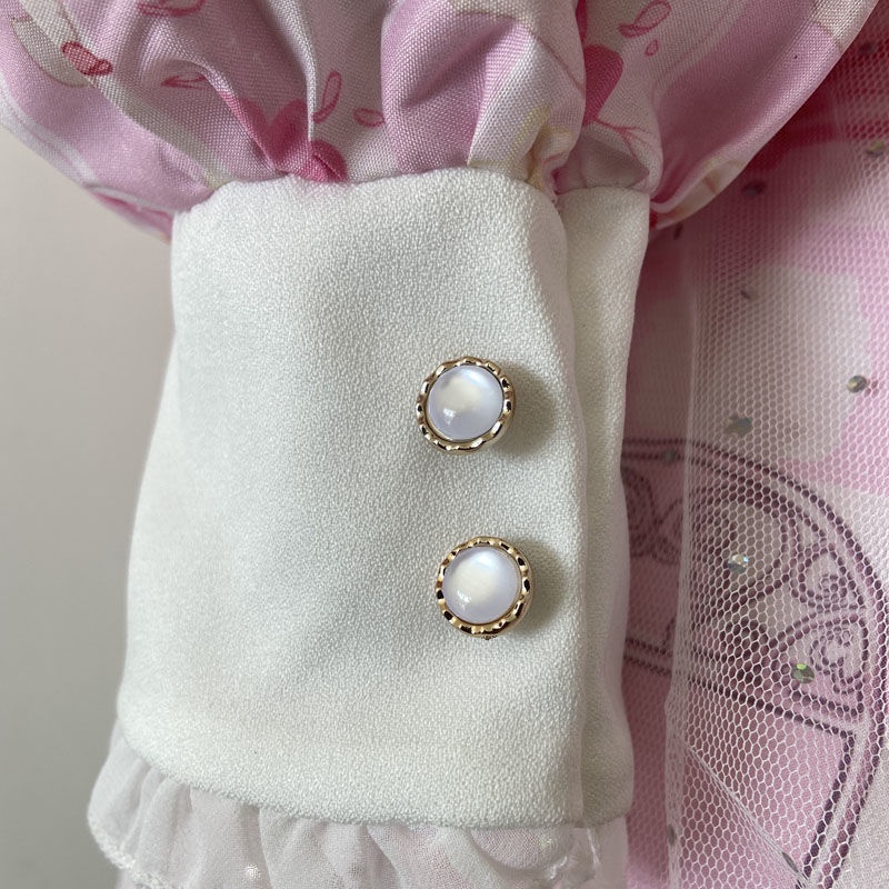 Đầm Dài Tay Thiết Kế Dễ Thương Phong Cách lolita Dành Cho Học Sinh