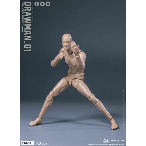 Mô Hình Nhân Vật DAMTOYS DPS01 Pocketman 6in Tỉ Lệ 1 / 12