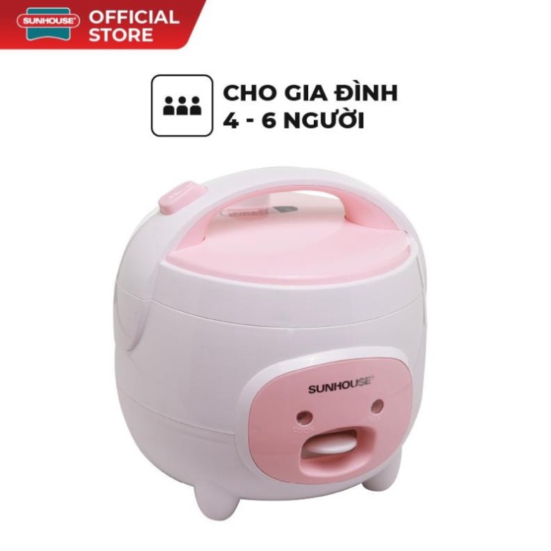 Nồi cơm điện 1.8L SUNHOUSE SHD8607W