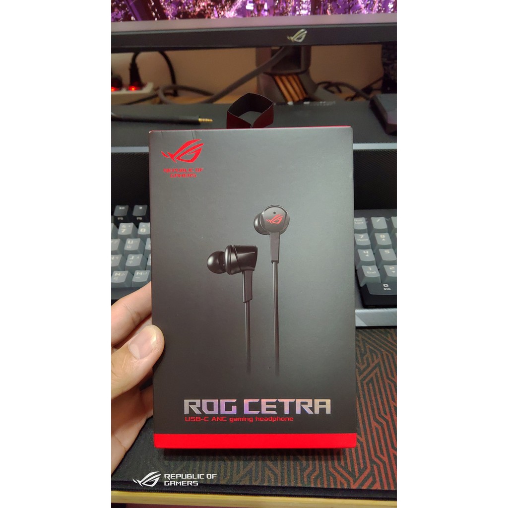 Tai nghe Asus Rog Cetra / Rog Cetra RGB (Chính Hãng)