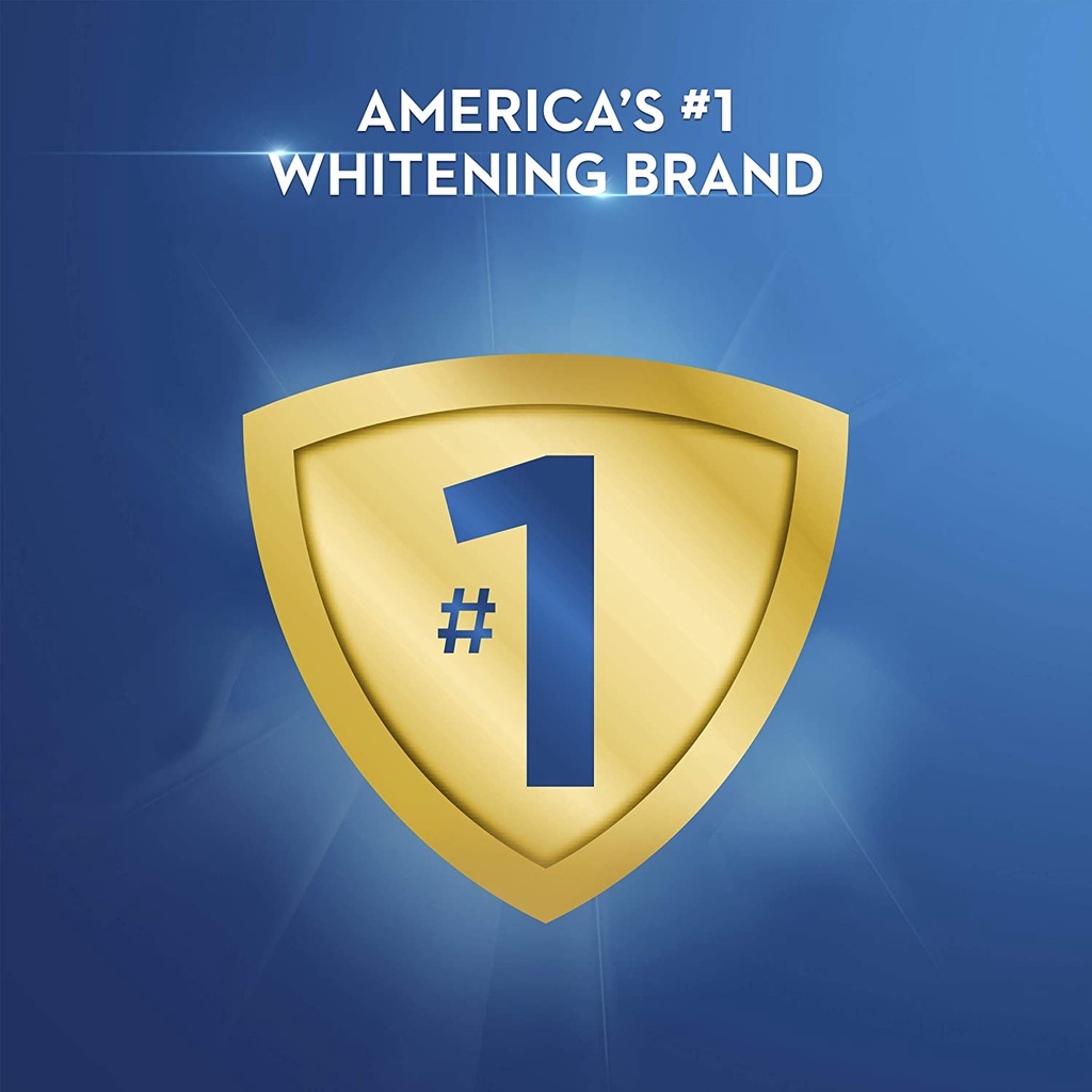 Miếng dán trắng răng Crest 3D White Whitestrips Professional Effects (7 gói/7 ngày) [Hàng Mỹ]
