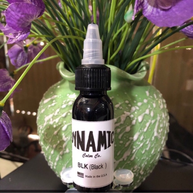 Mực xăm đen Dynamic BLK 30ml / 1oz