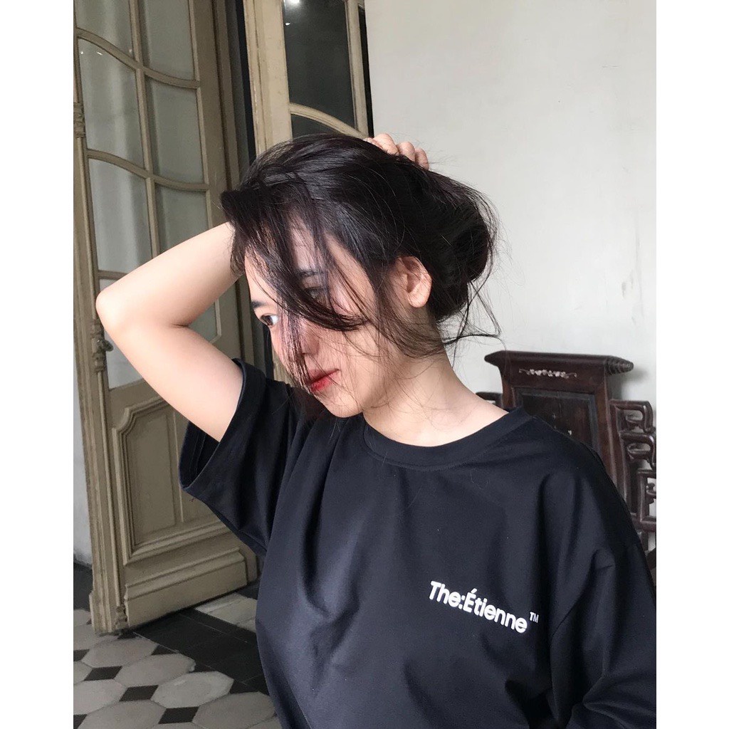Áo thun unisex nam nữ SAINT PARIS basic , áo phông oversize dáng rộng tay lỡ hiện đại cá tính kiểu dáng Hàn Quốc