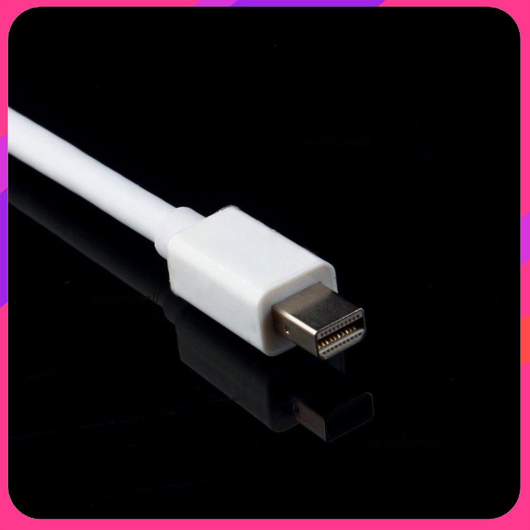 Mini DisplayPort DP To HDMI-compatible 1080P Adapter Cable For Mac Pro MacBook