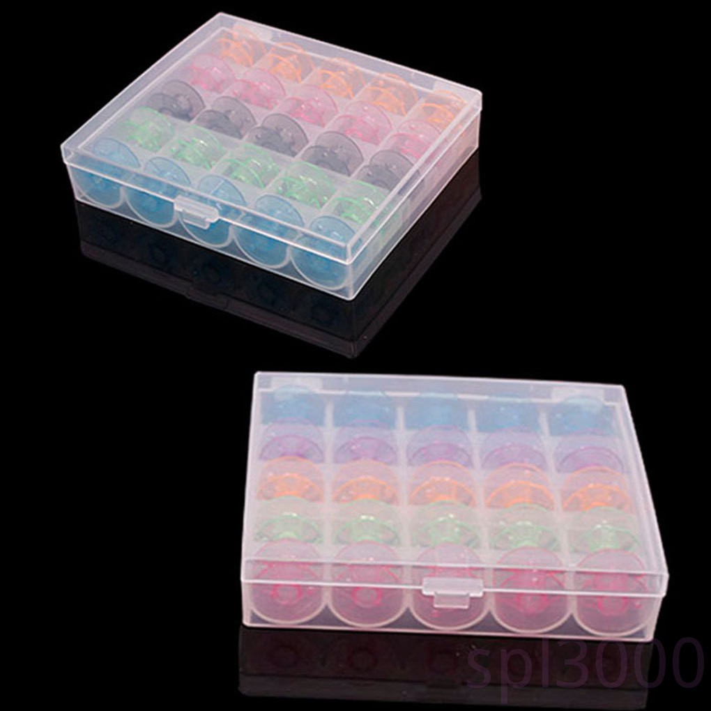 Hộp Đựng 25 Suốt Chỉ Bằng Nhựa