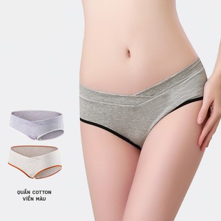 Quần lót bầu cotton cạp chéo