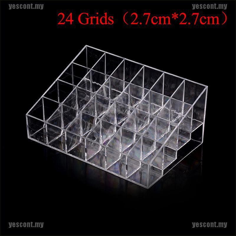 (hàng Mới Về) Khay Đựng Son Môi 24 / 36 / 40 Ngăn Bằng Acrylic Tiện Dụng | BigBuy360 - bigbuy360.vn