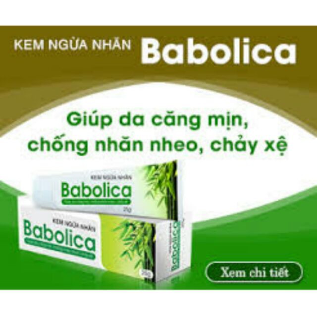 BABOLICA (kem ngừa nhăn, giúp da căng mịn)