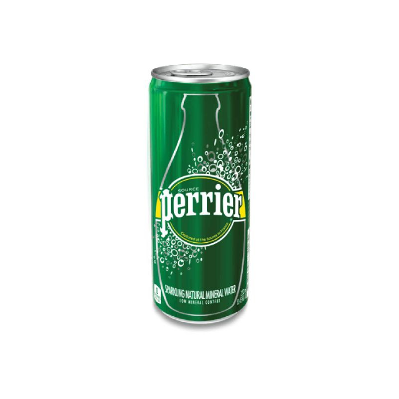 Nước Khoáng có Gas Perrier lon 250ml