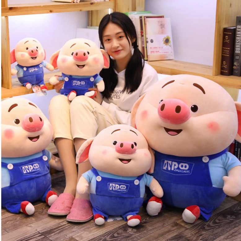 Gấu Bông Heo TikTok - Lợn Tiktok - Thú Nhồi Bông Heo Ngộ Nghĩnh - Đồ Chơi Cho Bé - Quà Tặng Dễ Thương.