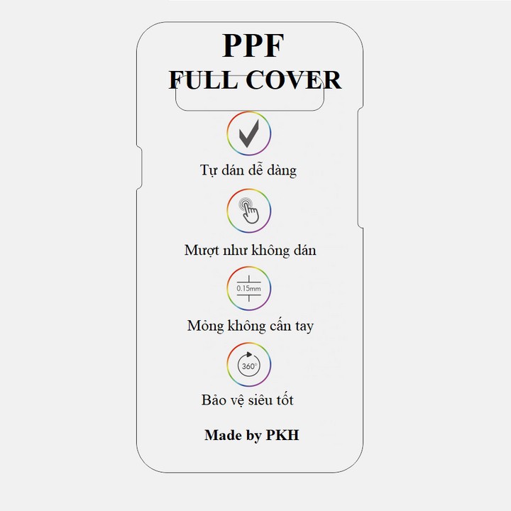 Dán dẻo PPF Samsung S10 5G mặt sau
