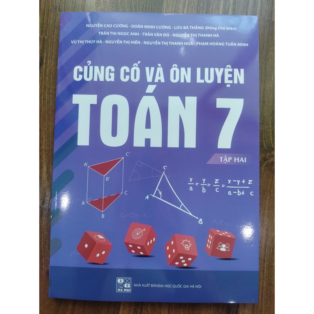 Sách - Củng Cố Và Ôn Luyện Toán 7 - tập 2 (mới)