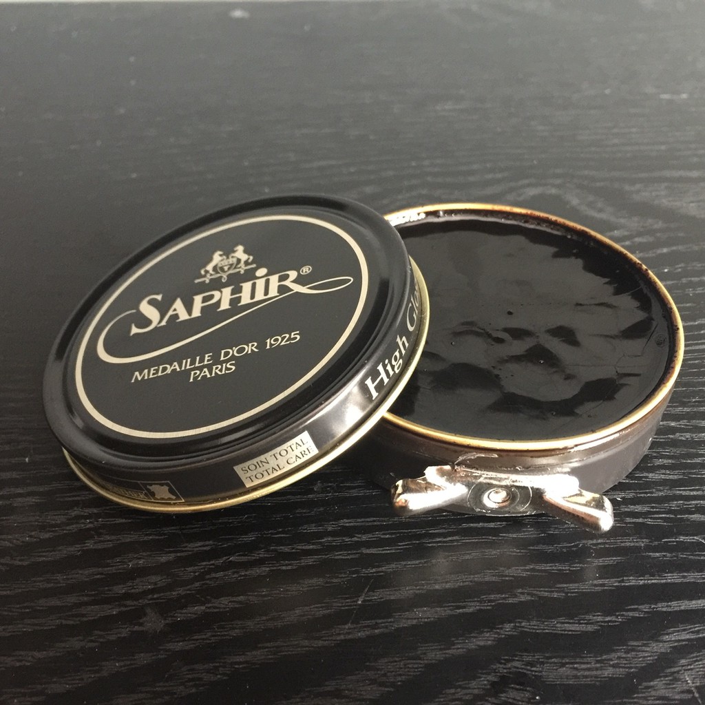 XI ĐÁNH GIÀY CAO CẤP SAPHIR MDO ( DARK BROWN, NÂU TỐI )