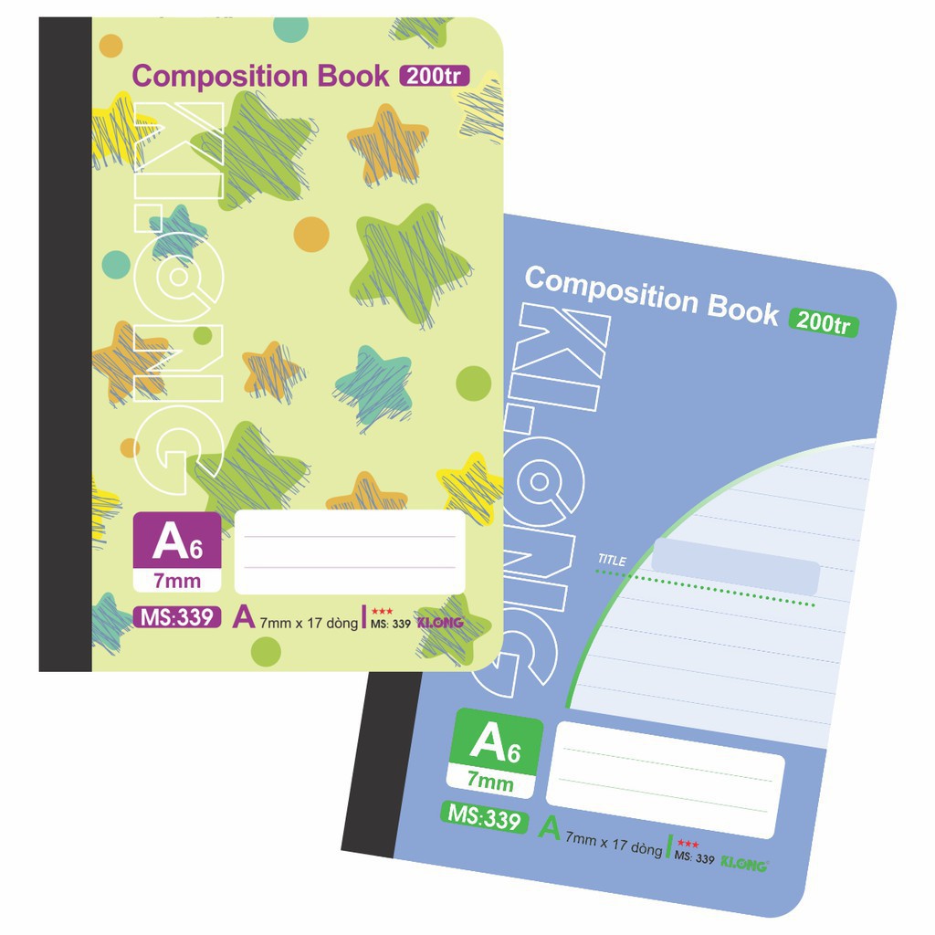 Sổ May Dán Gáy Klong A6 - 200 trang - Ms: 339