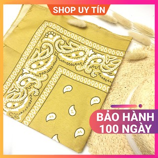 Khăn Bandana Turban Nam Nữ Màu Be