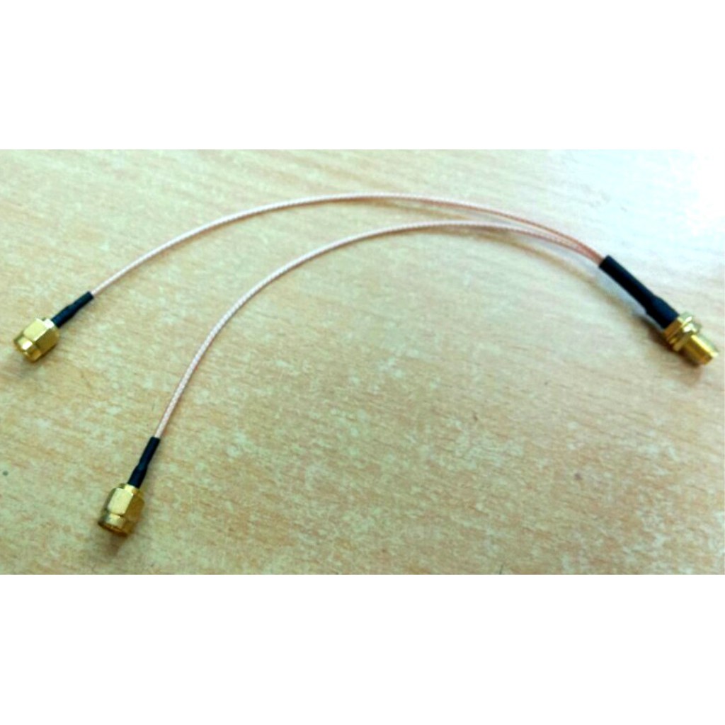 Dây chia tín hiệu Anten đầu SMA cái lỗ 1 ra 2 đường SMA TS9 cho cục phát Wifi sim 3G 4G | BigBuy360 - bigbuy360.vn