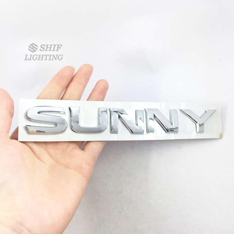 Logo SUNNY ABS trang trí xe hơi NISSAN