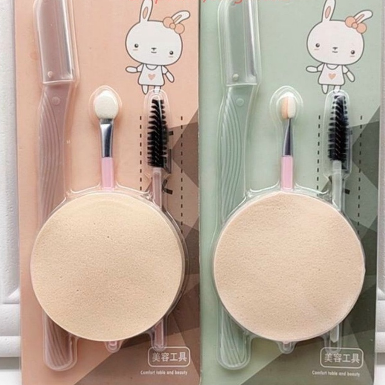 Cọ Trang Điểm, Bộ trang điểm mini 4 chi tiết cho nữ T2 - #cotrangdiem