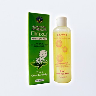 Gel gội & tắm rôm sảy em bé Clinxy