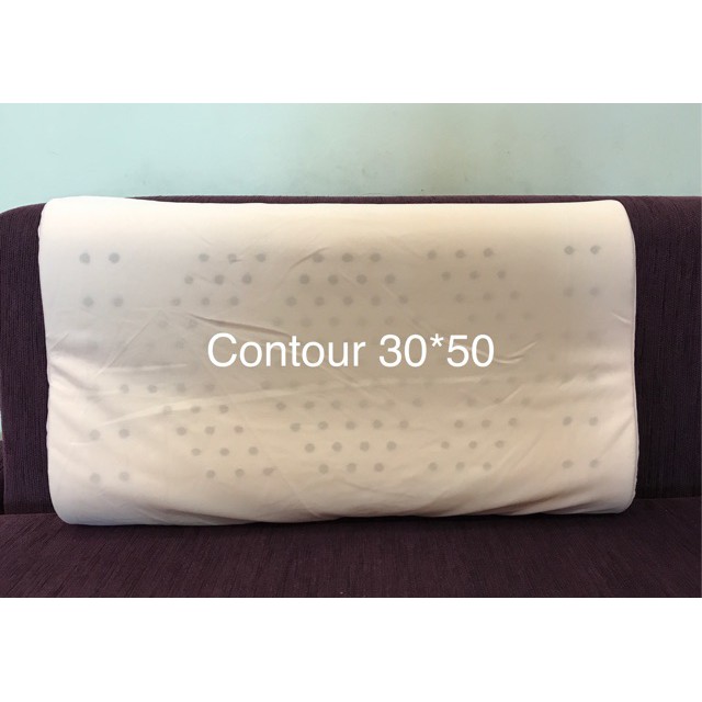 Gối Liên á Gối Nằm Cao Su Contour Dợn Sóng