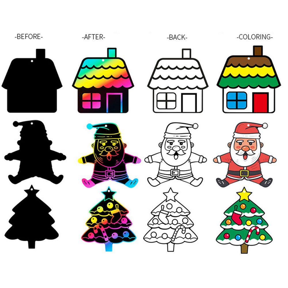 Bộ 12 Giấy Vẽ Tranh Màu Cầu Vồng Cho Bé