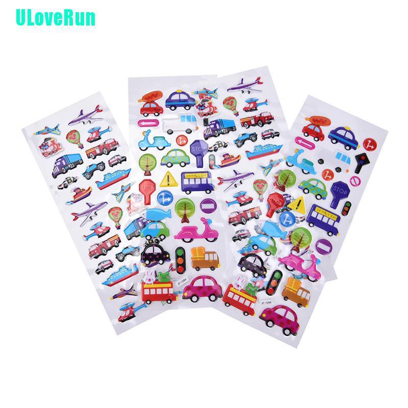Set 2 Sticker Hoạt Hình Dán Trang Trí Sổ Tay Nhật Ký