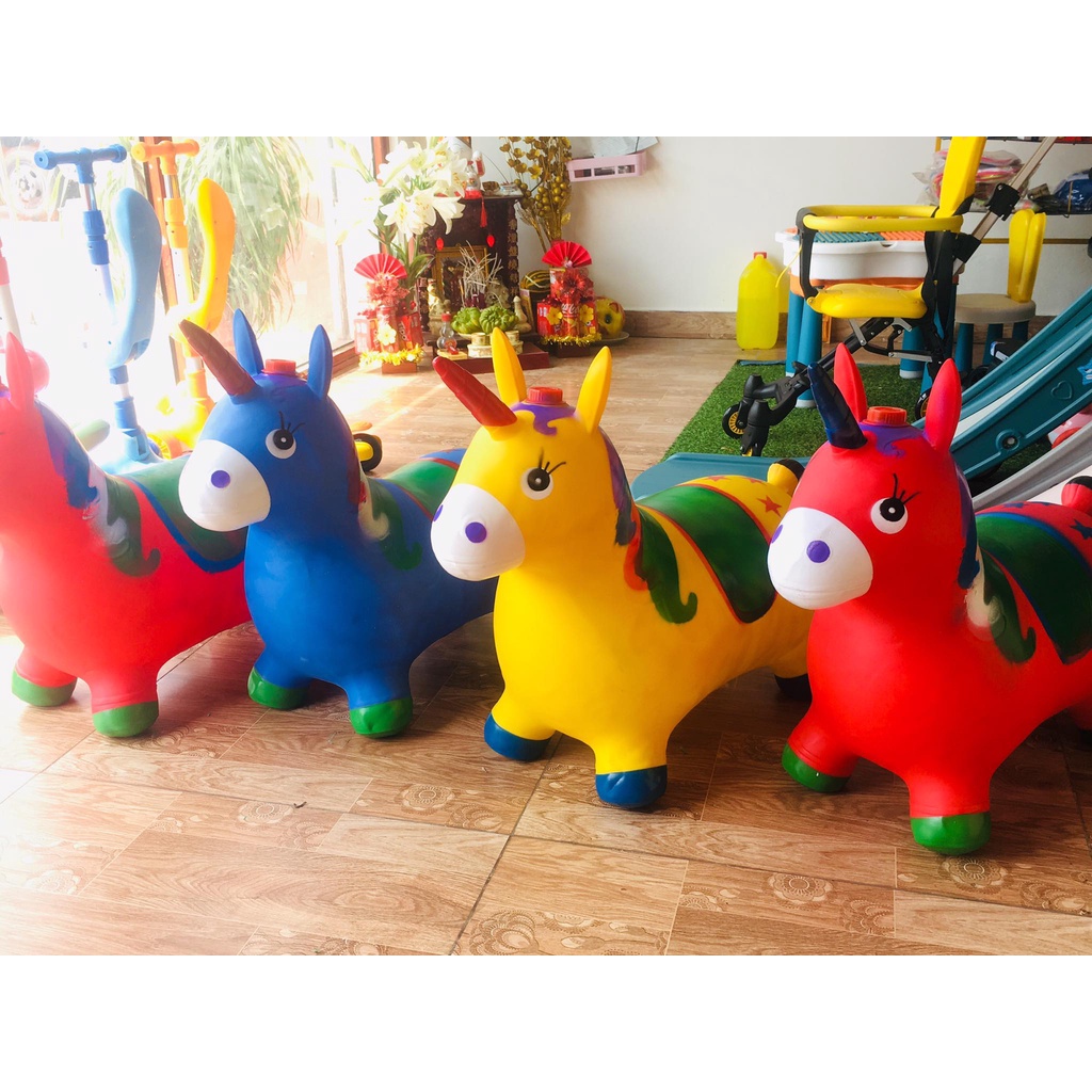 THÚ NHÚN HƠI POLY VÀ TOYS HOUSE