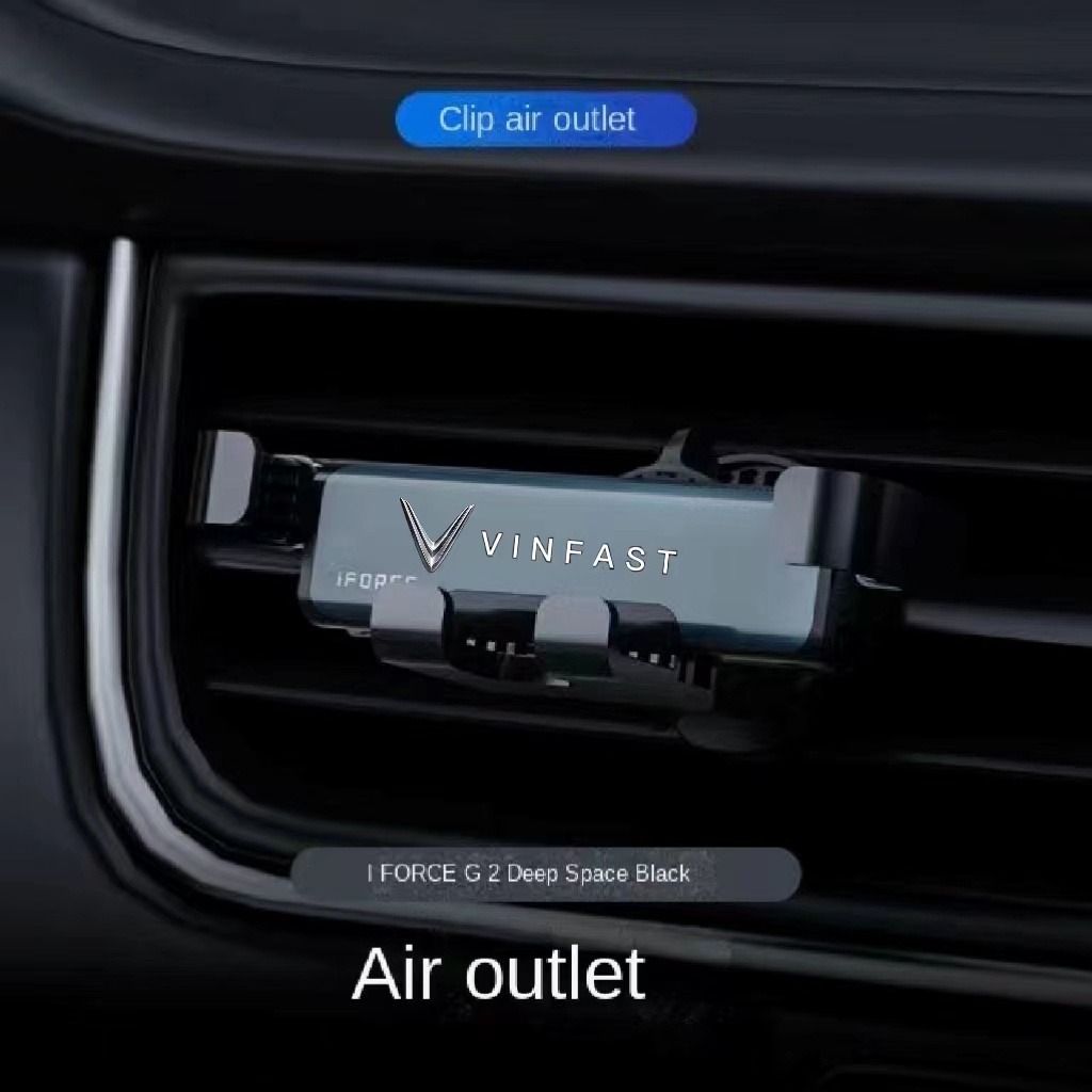 Giá Đỡ Điện Thoại Di Động VinFast VF8 VF9 VF e34 VF5 VF7 LUX2.0 LUX a2.0 VF33 Cảm Biến Trọng Lực Cho Lỗ Thông Khí Xe Hơi