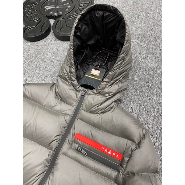 Áo khoác phao nam siêu ấm siêu nhẹ thương hiệu thời trang cao cấp Prada