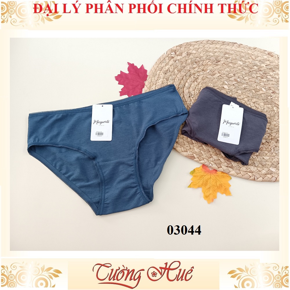 Quần lót nữ Marguerite Paris 03044 cotton trơn .