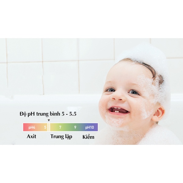 Sữa tắm gội K-Mom hữu cơ 2in1 290ml cao cấp, an toàn cho bé, sản xuất tại Hàn Quốc