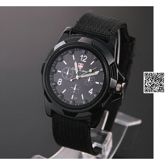 Đồng hồ NAM dây dù quân đội Gemius ARMY cá tính 498