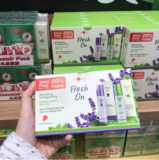 DẦU GIÓ LĂN FRESH ON SINGAPORE