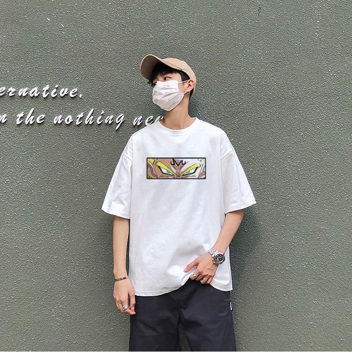 ÁO THUN TAY LỠ NAM NỮ VEGETA EYES