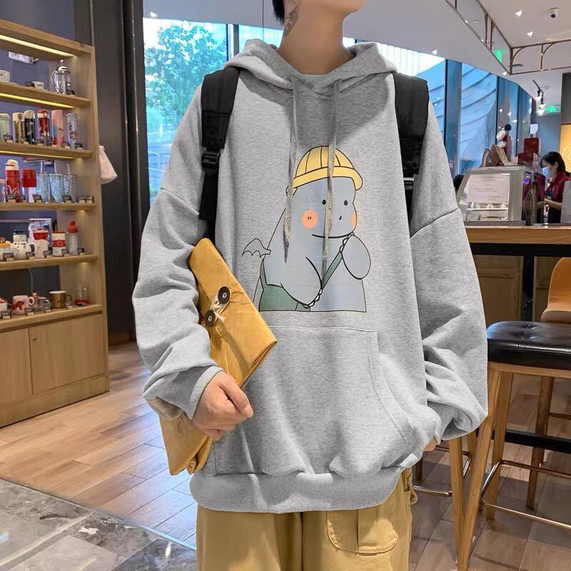 Áo Khoác Hoodie In Hình Ulzzang Unisex Chất Nỉ Bông Cao Cấp Dáng Rộng Nam Nữ - MM