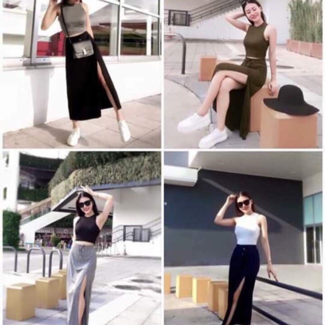 Sét ba lỗ chân váy