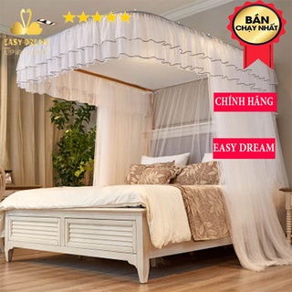 Màn khung không khoan tường hàng chính hãng EASY DREAM chống muỗi  trang trí phòng ngủ phòng cưới siêu đẹp hot 2021